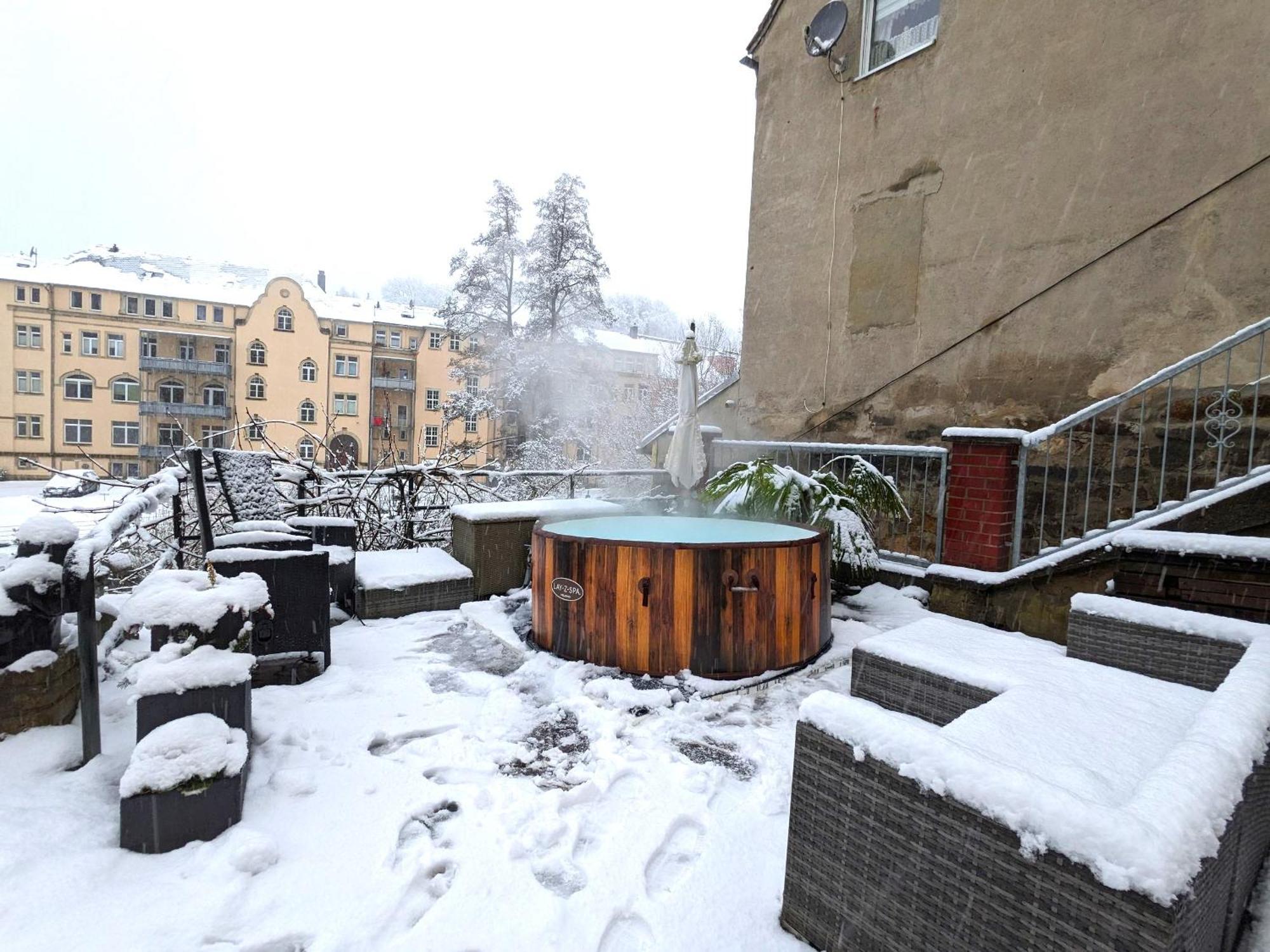 Hw2B - Urlaubsmagie - Wohlfuehlwohnung Mit Balkon, Pool, Sauna & Terrasse زبنيتس المظهر الخارجي الصورة